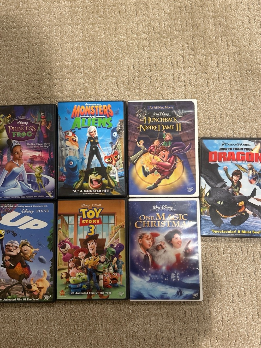 Disney Toy Story 3 DVD - Green Cover